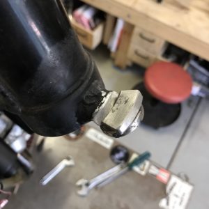 How to modify steering stops to suit a custom front end