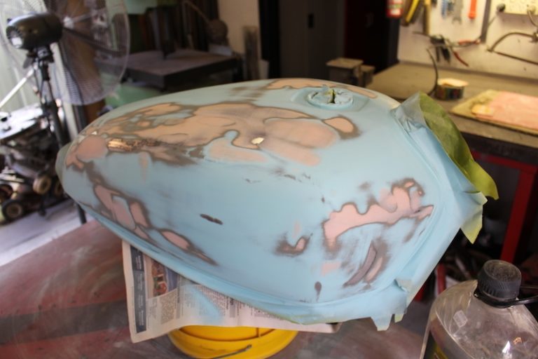 How to paint your motorcycle parts