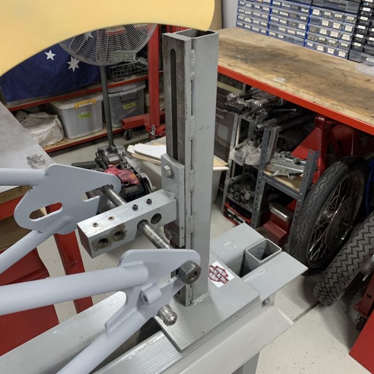 Building your own motorcycle chassis jig
